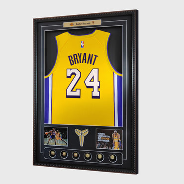 NBA Lakers Kobe Bryant Jersey and Jersey Frame Set, Customizable