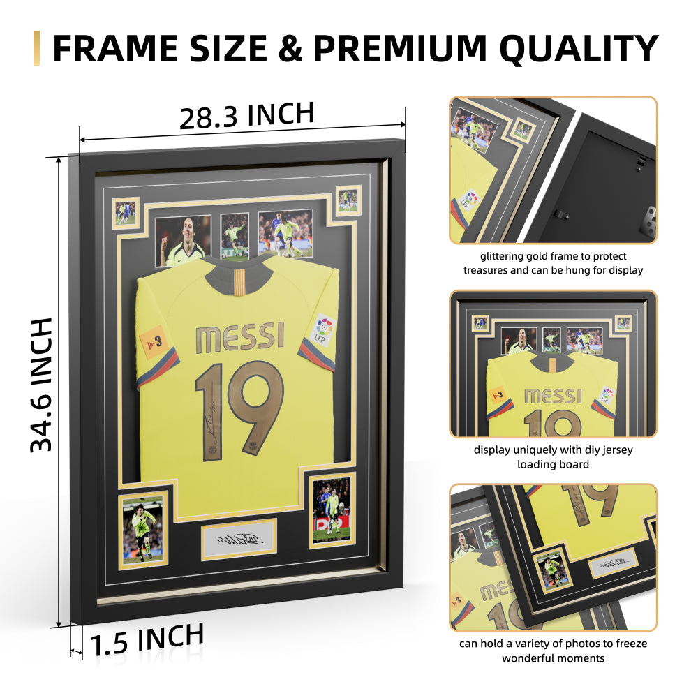 CCDCC Original Design Luxury Wall Mount Jersey Frame