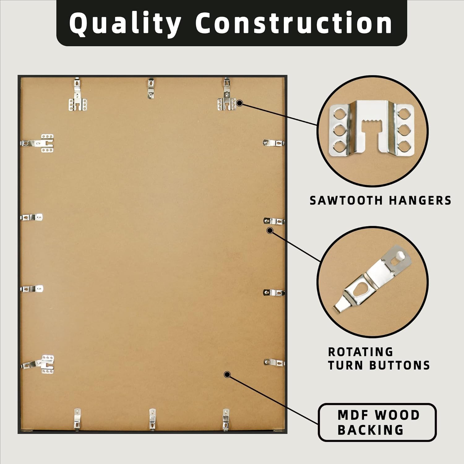 Aluminum Jersey Frame Display Case 1 Pack, Lightweight & Durable Metal Jersey Frame with Mat, Pinboard, Shatterproof Plexiglass & Hanging Kit for Football Baseball Basketball Soccer Hockey Shirt
