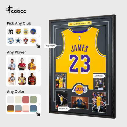 JAMES Jerseys and jersey frames, Customizable