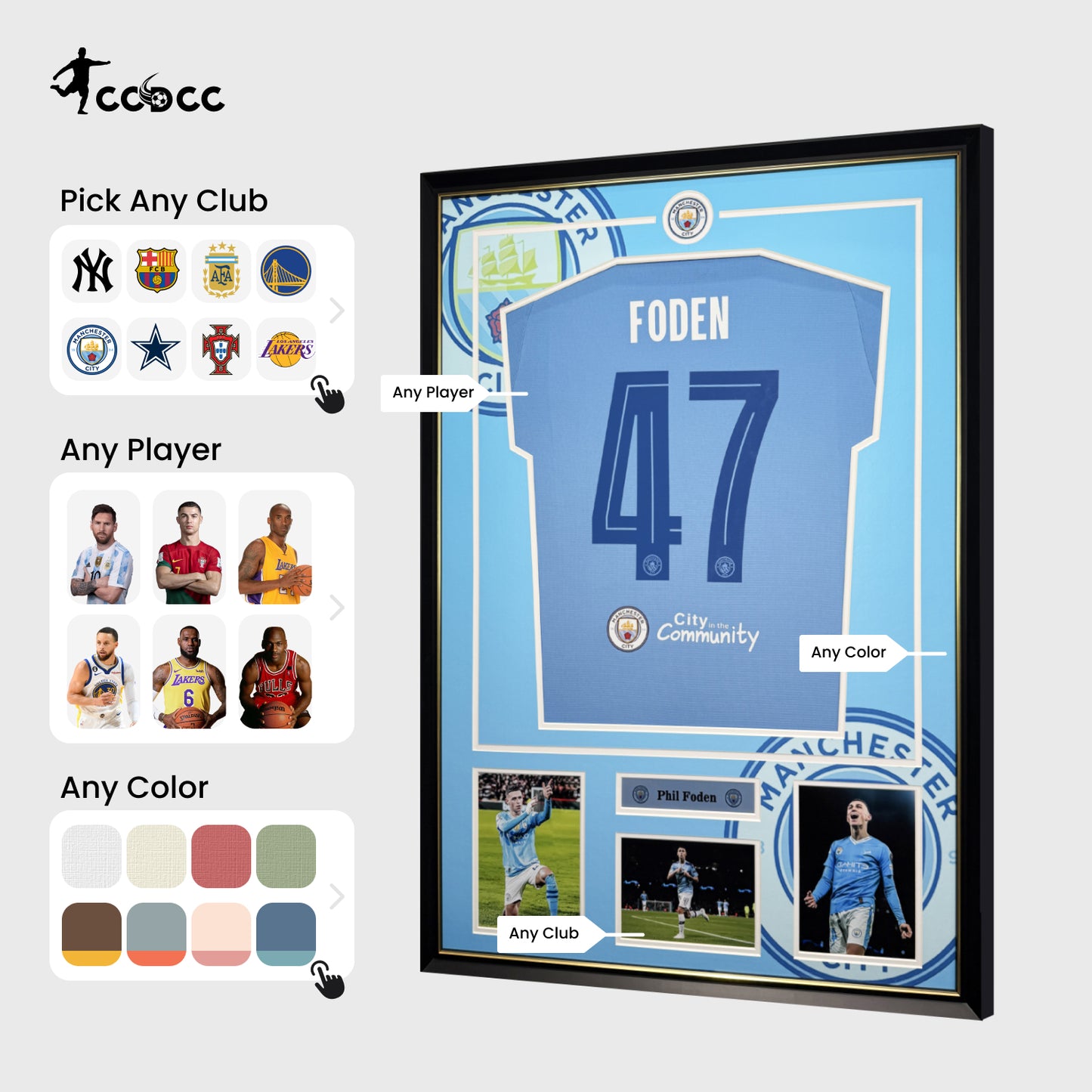 FODEN Jersey and Jersey Frame Customization