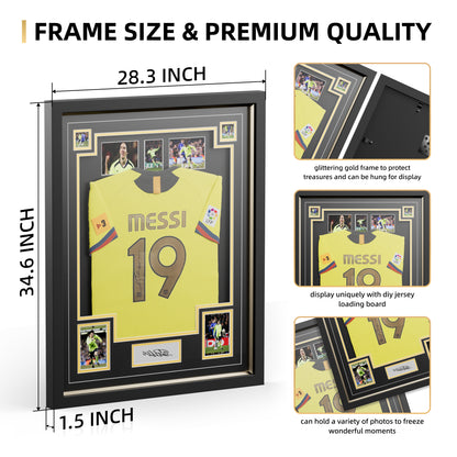 CCDCC Original Design Luxury Wall Mount Jersey Frame
