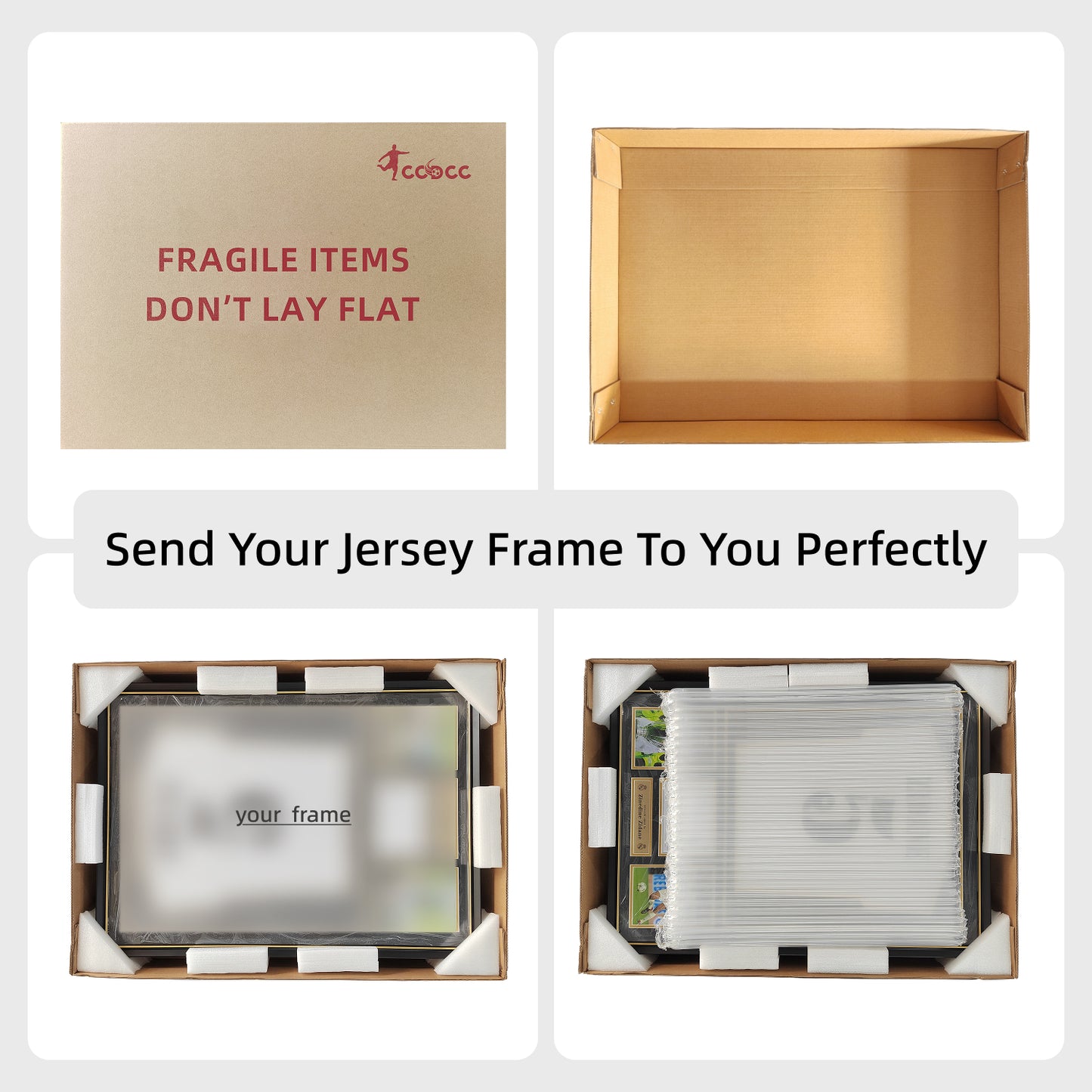 CCDCC Jersey 16x20 Large Ball Frame Complete Set Customization Available